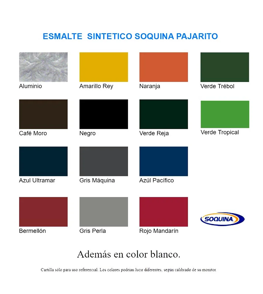 esmalte sint pajarito aluminio 1/4 gl 20009804 - Imagen 2