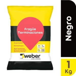 weber frague negro 1kg (qui1251)