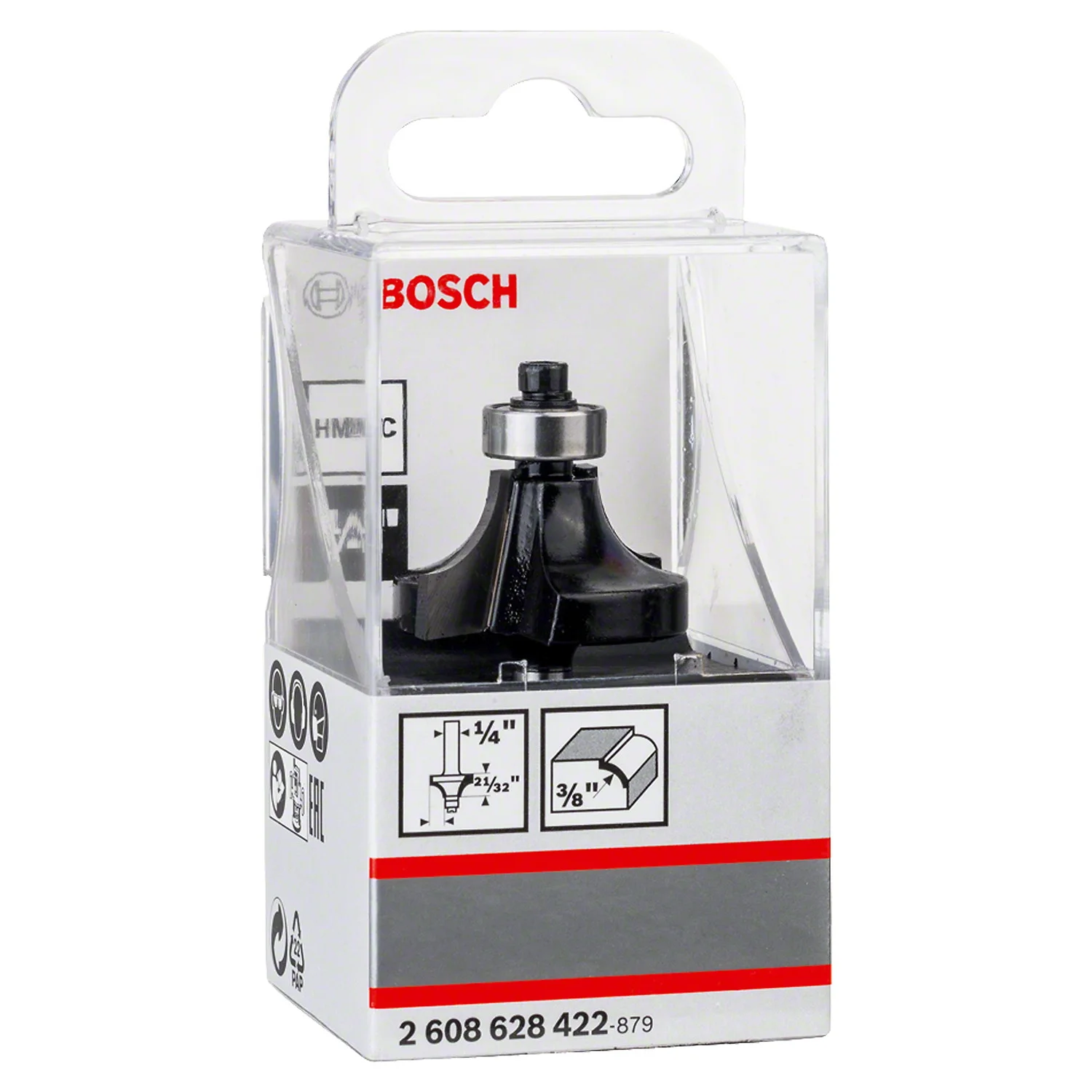 fresa de barra 1,4 31,8mm r 9,5mm 2608628422 bosch - Imagen 2