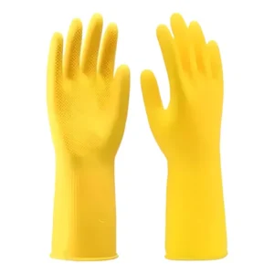 guante latex amarillo domestico t,l
