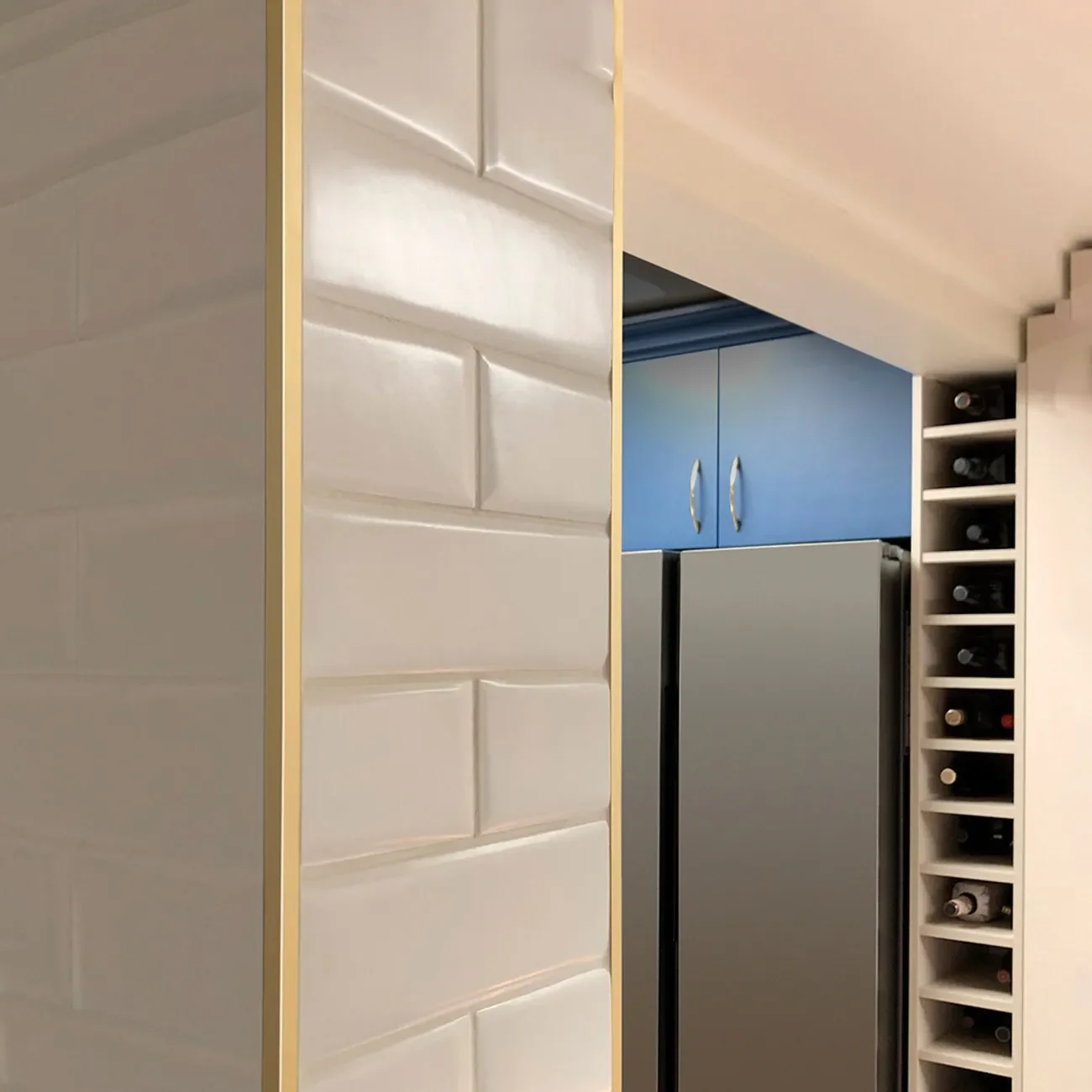 guardacanto alum 10x10mmx2,5m oro mate 3422 - Imagen 3