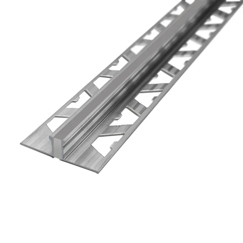 junta de dilatacion aluminio 10mmx2,50m gris 1765