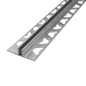 junta de dilatacion aluminio 12mmx2,50m gris 1768