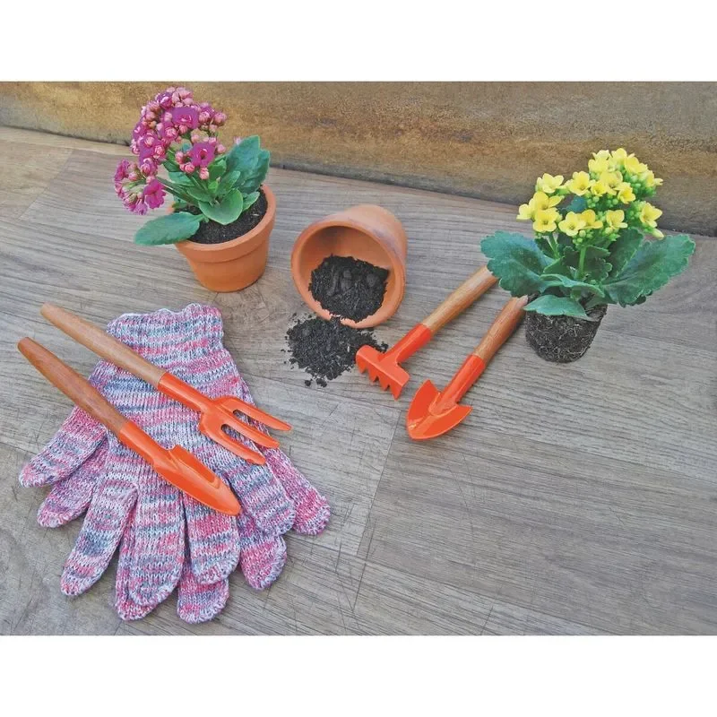 kit para jardin 4 pz, mgo madera tramontina - Imagen 3