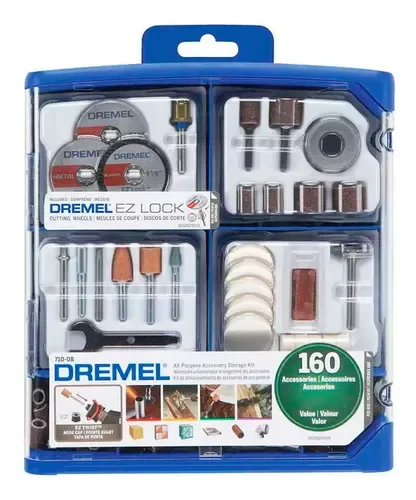 kit 160 acc multiuso dremel