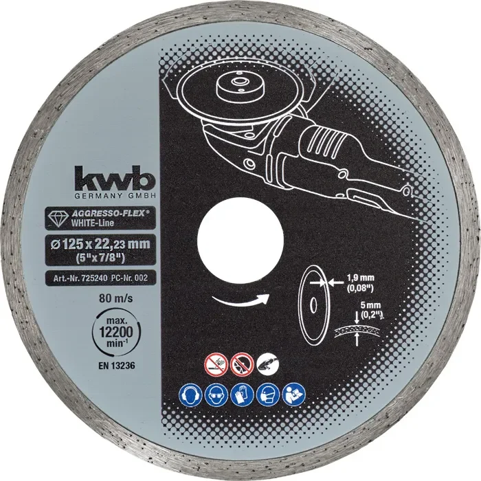 disco diam 115 x 22 mm corte ceramica 49725140