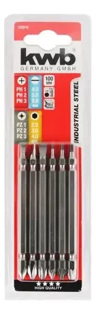 puntas (6) dobles largo 100 mm. 49120910 - Imagen 2