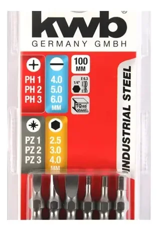 puntas (6) dobles largo 100 mm. 49120910 - Imagen 3