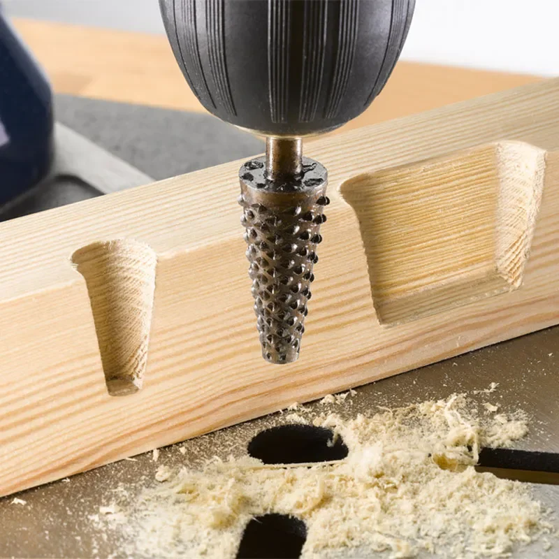 caja 6 fresas , 4 de madera y 6 de metal 49495500 - Imagen 5