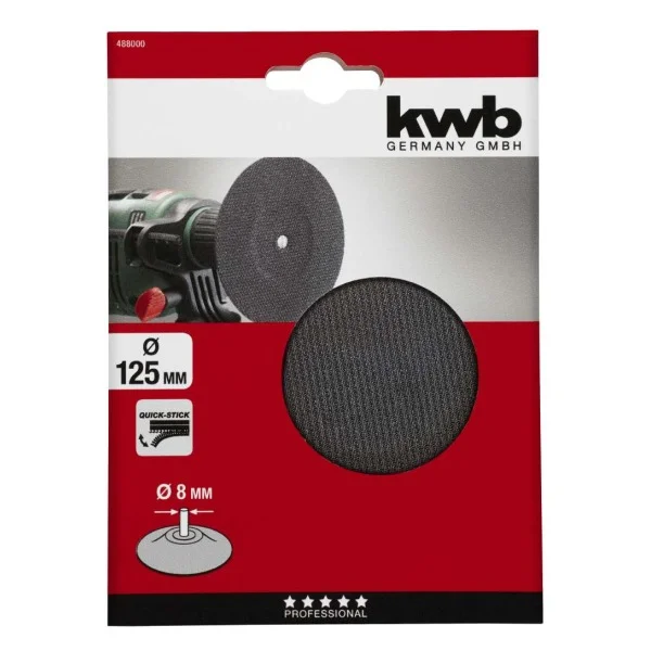 plato de lijado para taladro 125mm 49488000