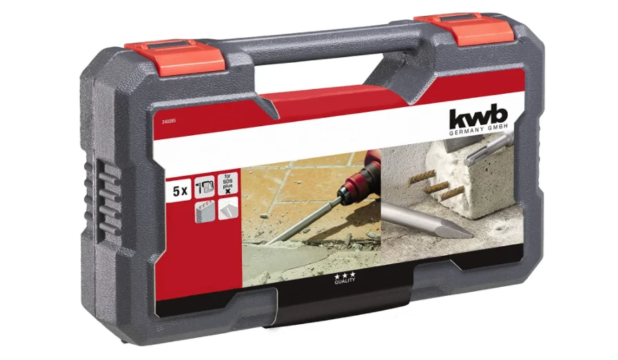 maleta 5 cinceles sds plus 49240285 - Imagen 5