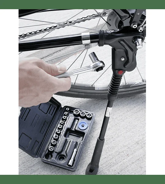 set 16 piezas llaves de dado 1/4 49371990 - Imagen 3