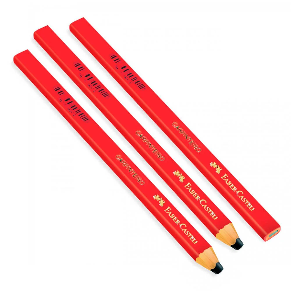 lapiz carpintero plano faber castell (l503804)