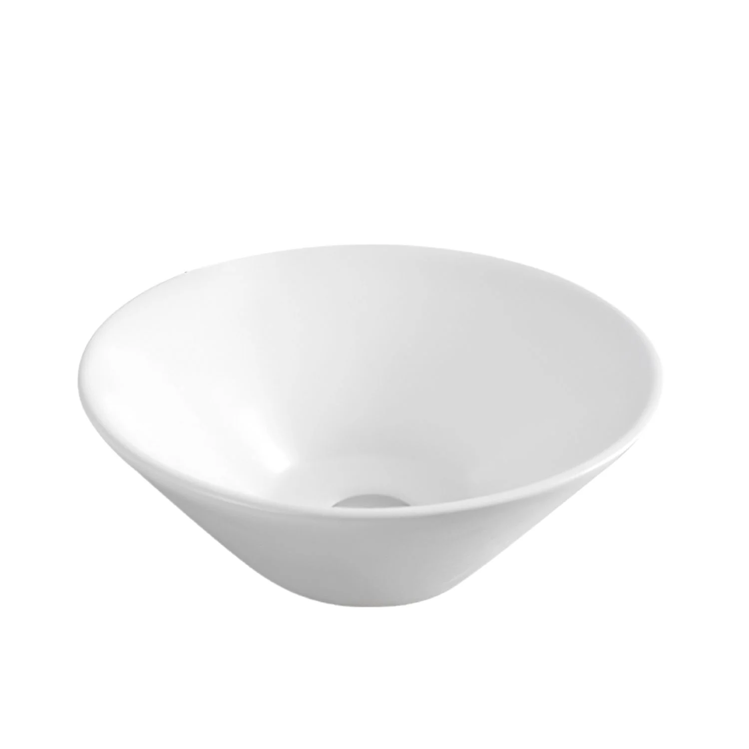 lavamanos loza 42x42x15.5 cm 530-40 cono duschy