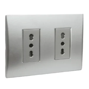 toma doble 10/16a silver 5381110e