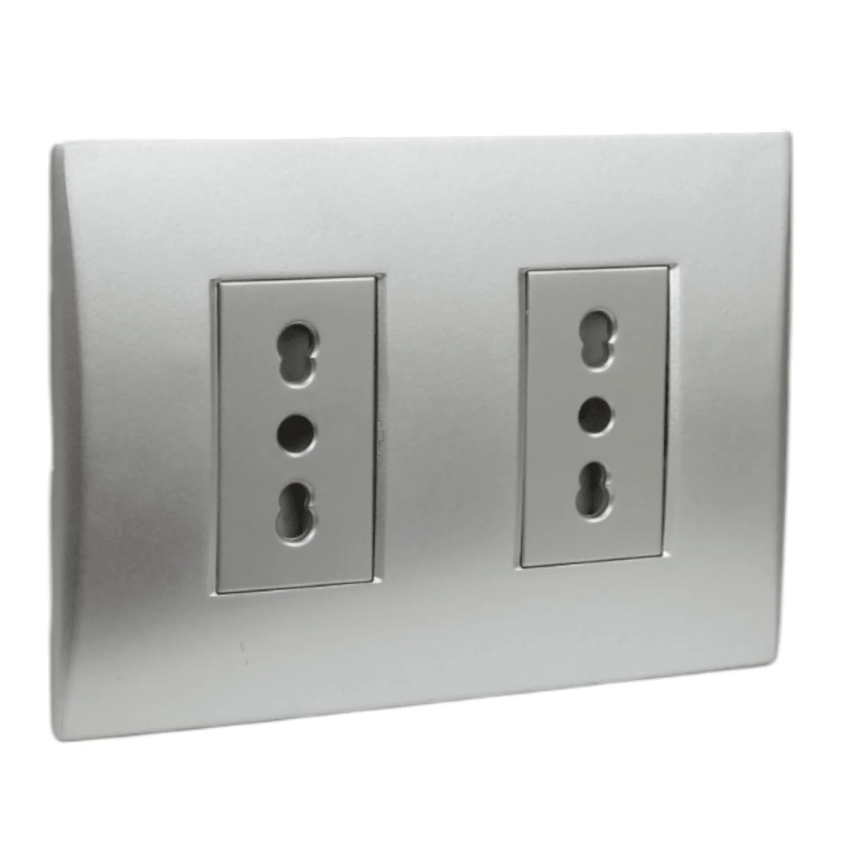 toma doble 10/16a silver 5381110e