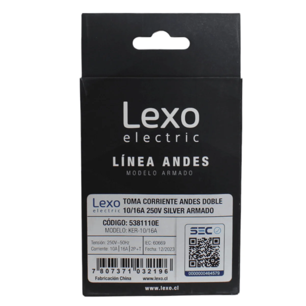 toma doble 10/16a silver 5381110e - Imagen 4