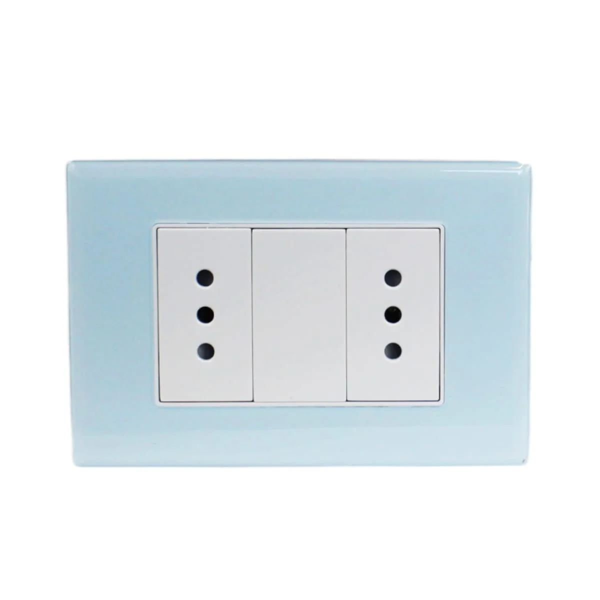 toma doble 10a crystal 5581023e - Imagen 2