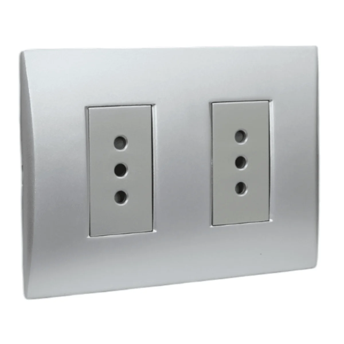 toma doble 10a silver 5381107e