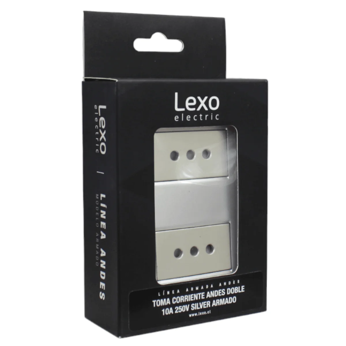 toma doble 10a silver 5381107e - Imagen 4