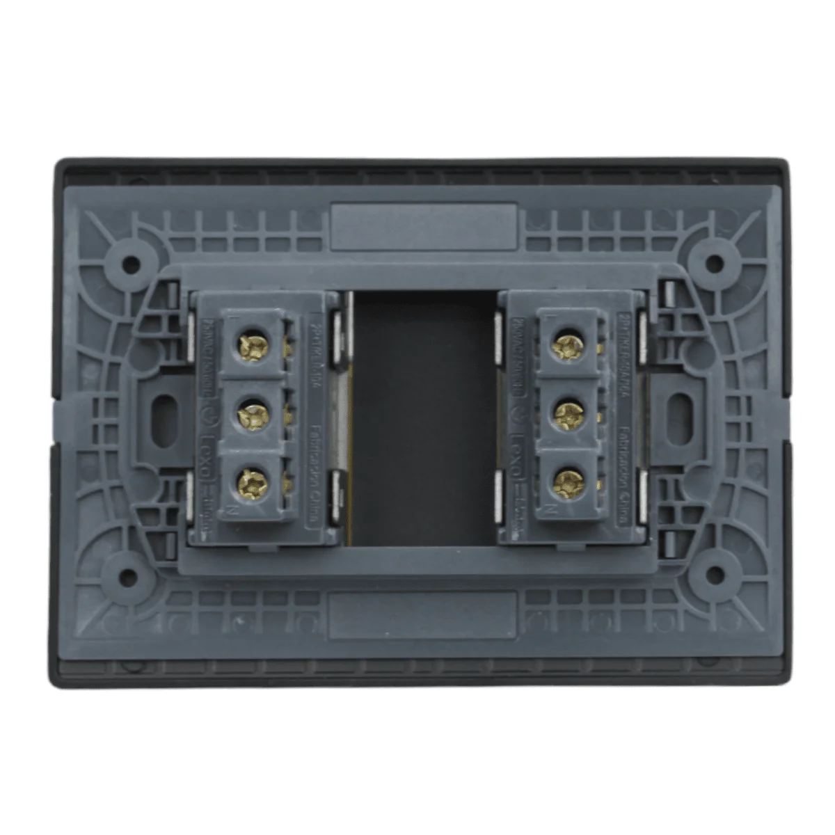 toma doble 10a+10/16a black 5381140e - Imagen 5