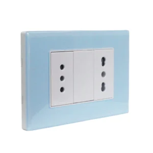 toma doble 10a+10/16a crystal 5581012e