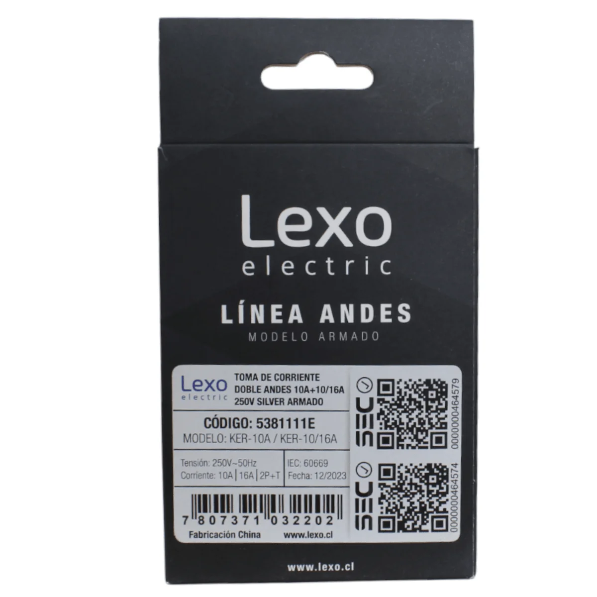 toma doble 10a+10/16a silver 5381111e - Imagen 5