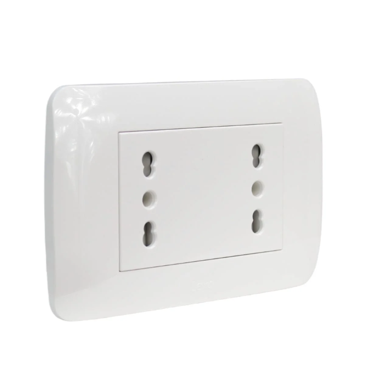 toma duplex 10/16a 250v blanco 58401005