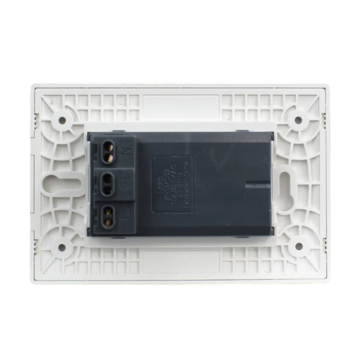 toma duplex 10a crystal 5581013e - Imagen 2