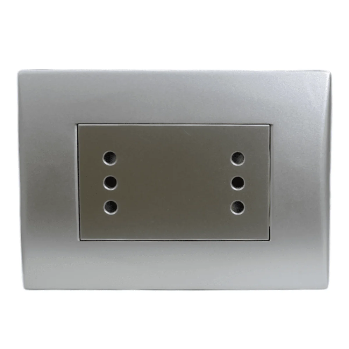 toma duplex 10a silver 5381112e - Imagen 2