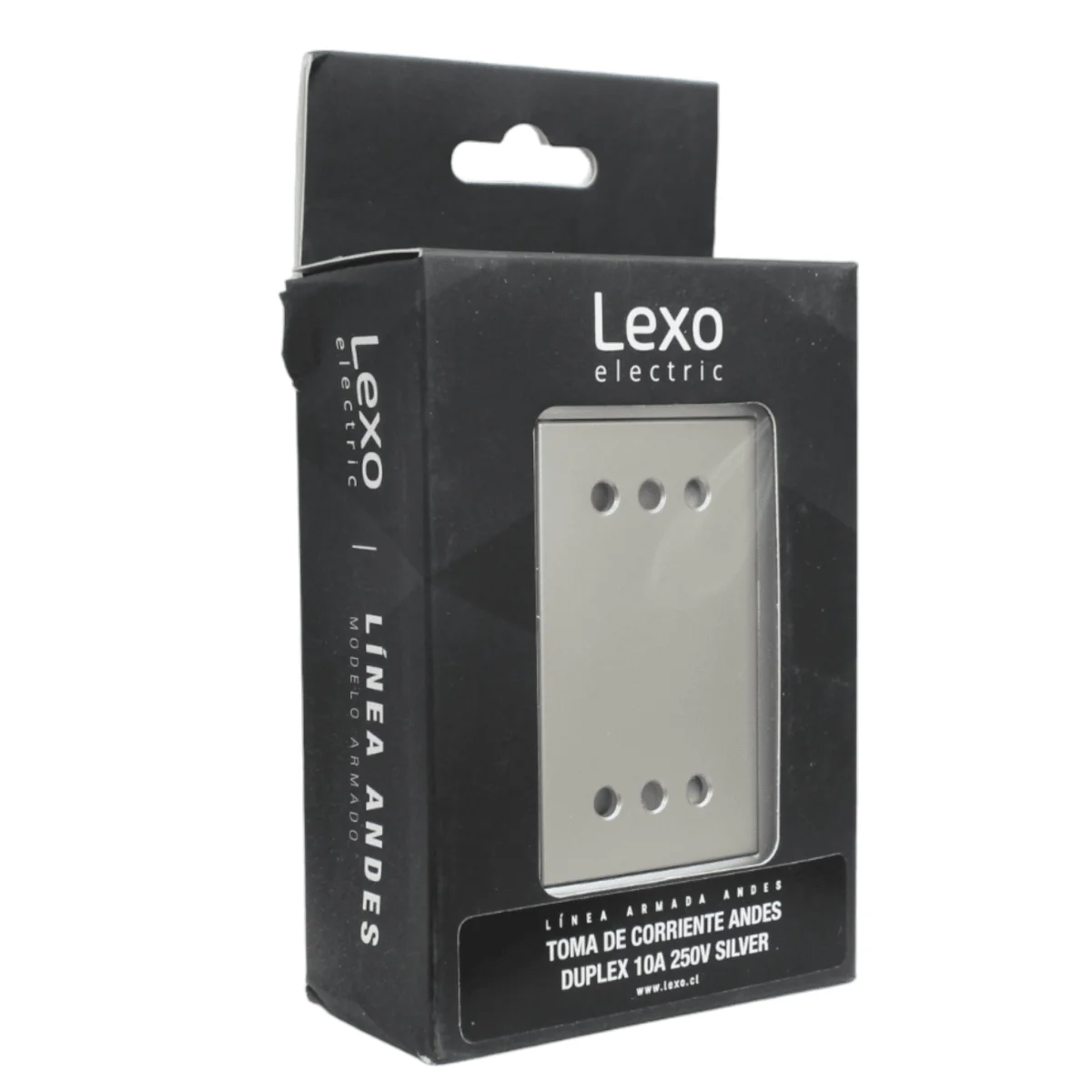 toma duplex 10a silver 5381112e - Imagen 4