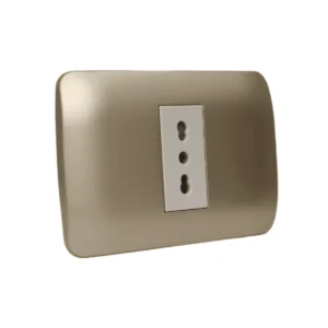 toma simple 10/16a beige titanio 5380144e