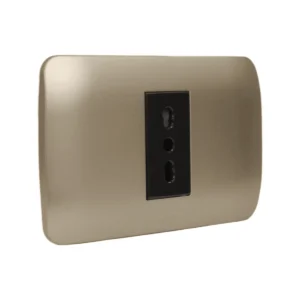 toma simple 10/16a cafe titanio 5380133e