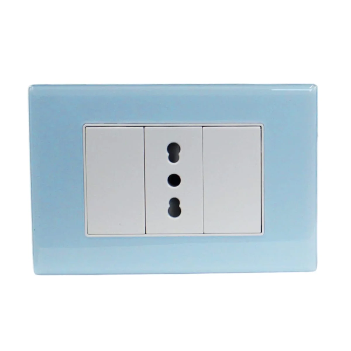 toma simple 10/16a crystal 5581010e - Imagen 2