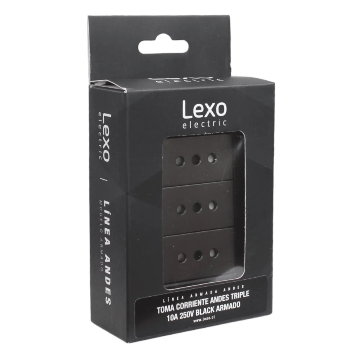 toma triple 10a black 5381137e - Imagen 4