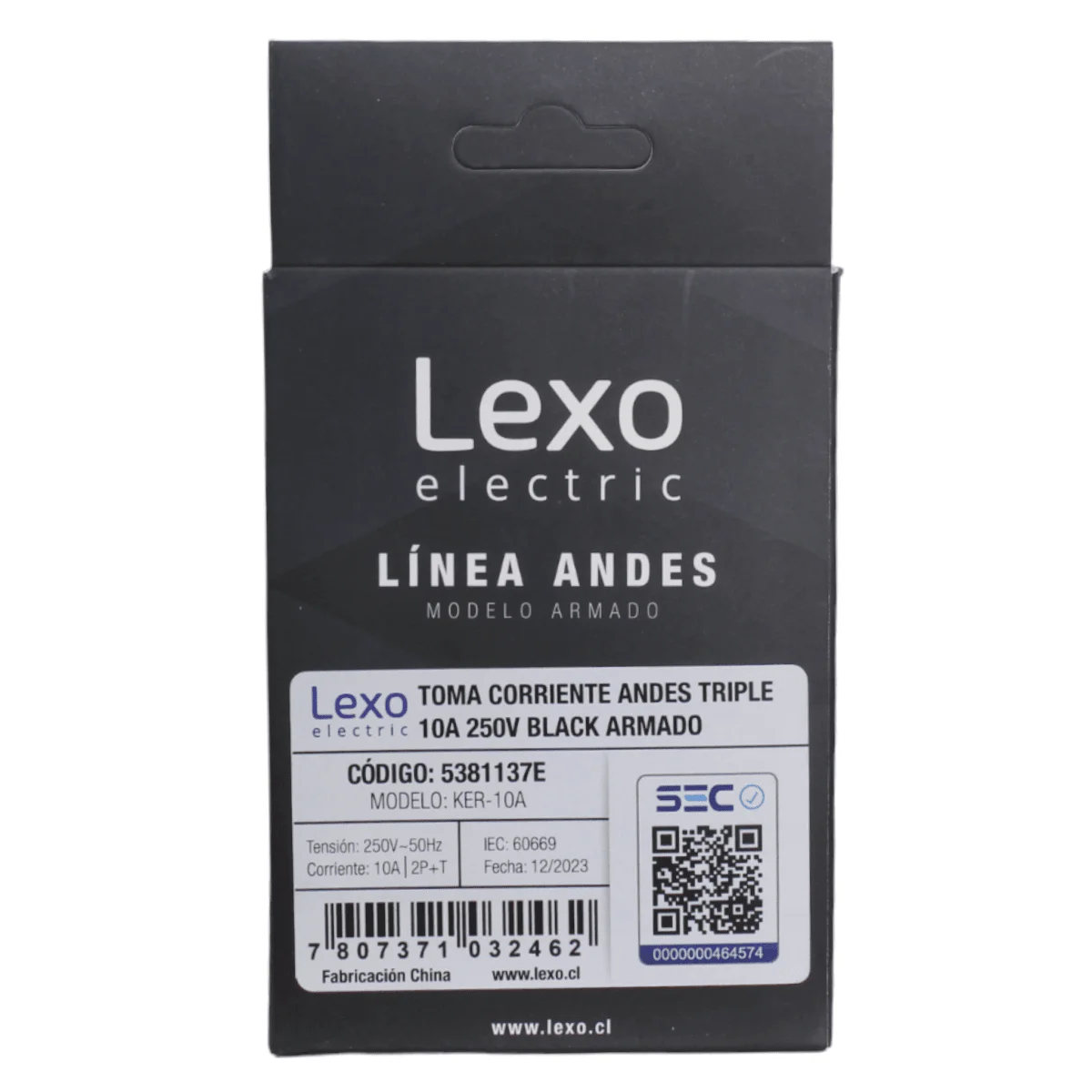 toma triple 10a black 5381137e - Imagen 5