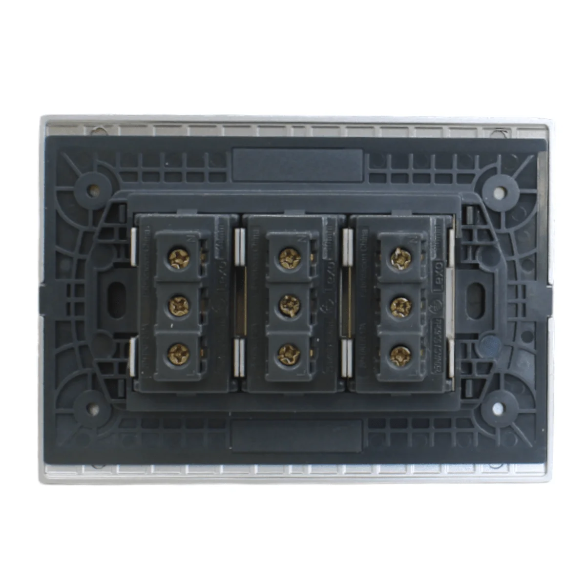 toma triple 10a silver 5381108e - Imagen 3