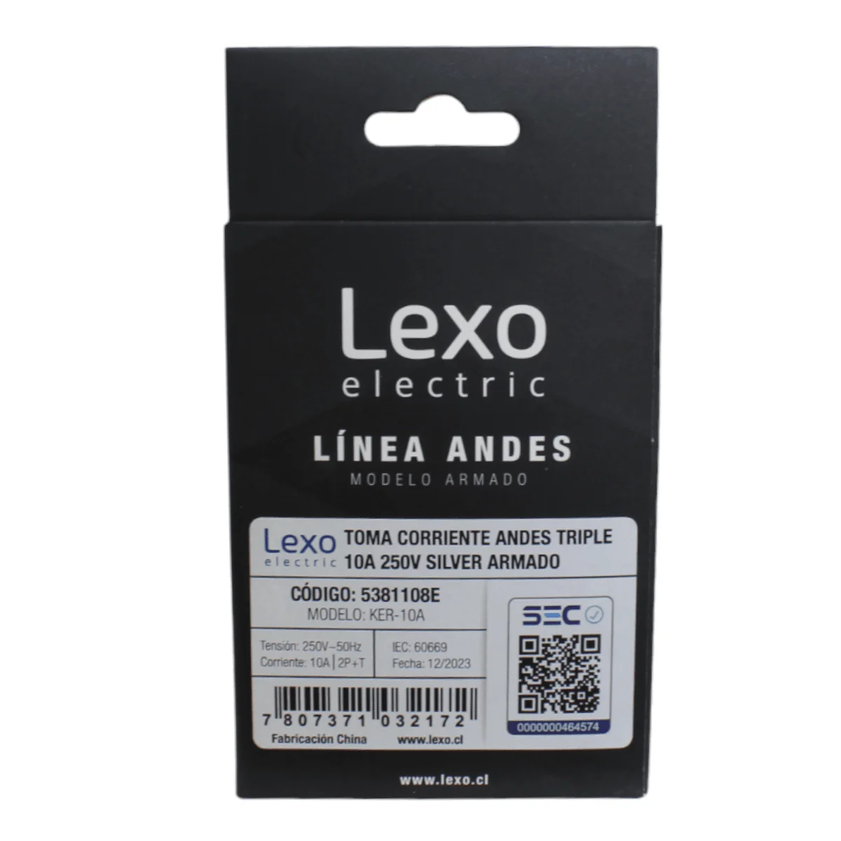 toma triple 10a silver 5381108e - Imagen 5