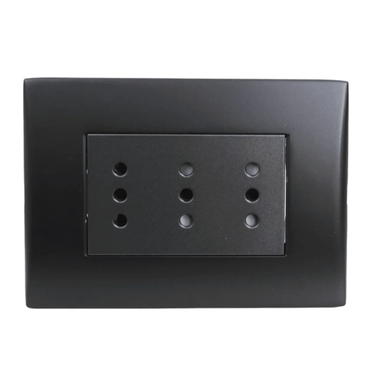 toma triplex 10a black 5381142e - Imagen 2