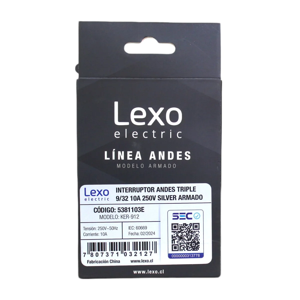 interruptor armado andes 9/32 10a silver 5381103e - Imagen 6