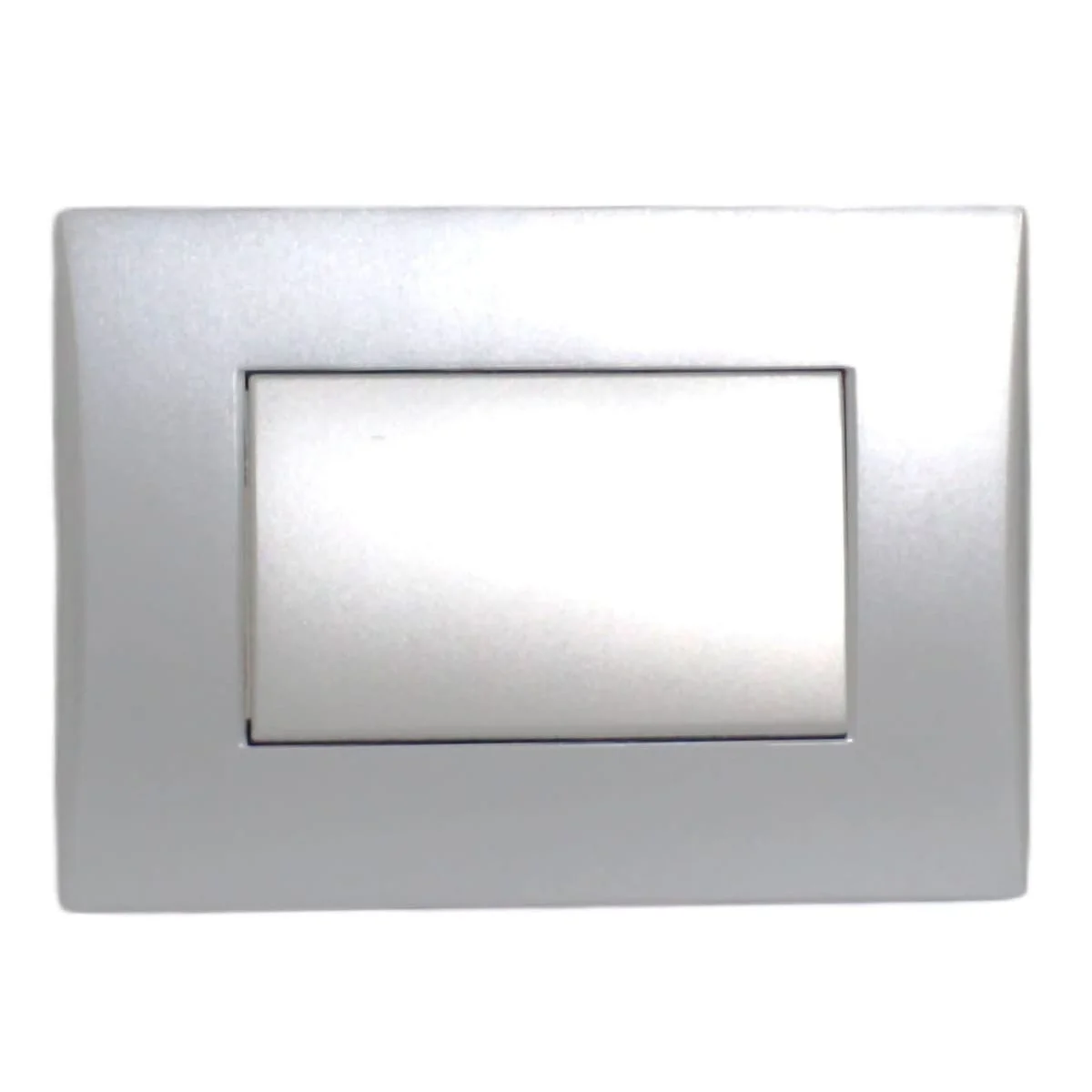 interruptor 9/12 teclon 73mm 10a silver 5381114e - Imagen 2