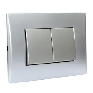 interruptor modulo doble 9/15 silver 5381116e