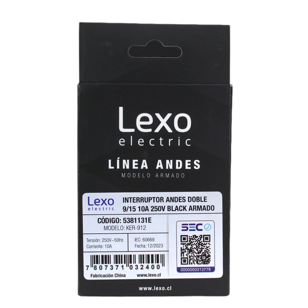 interruptor 9/15 10a black 5381131e - Imagen 6