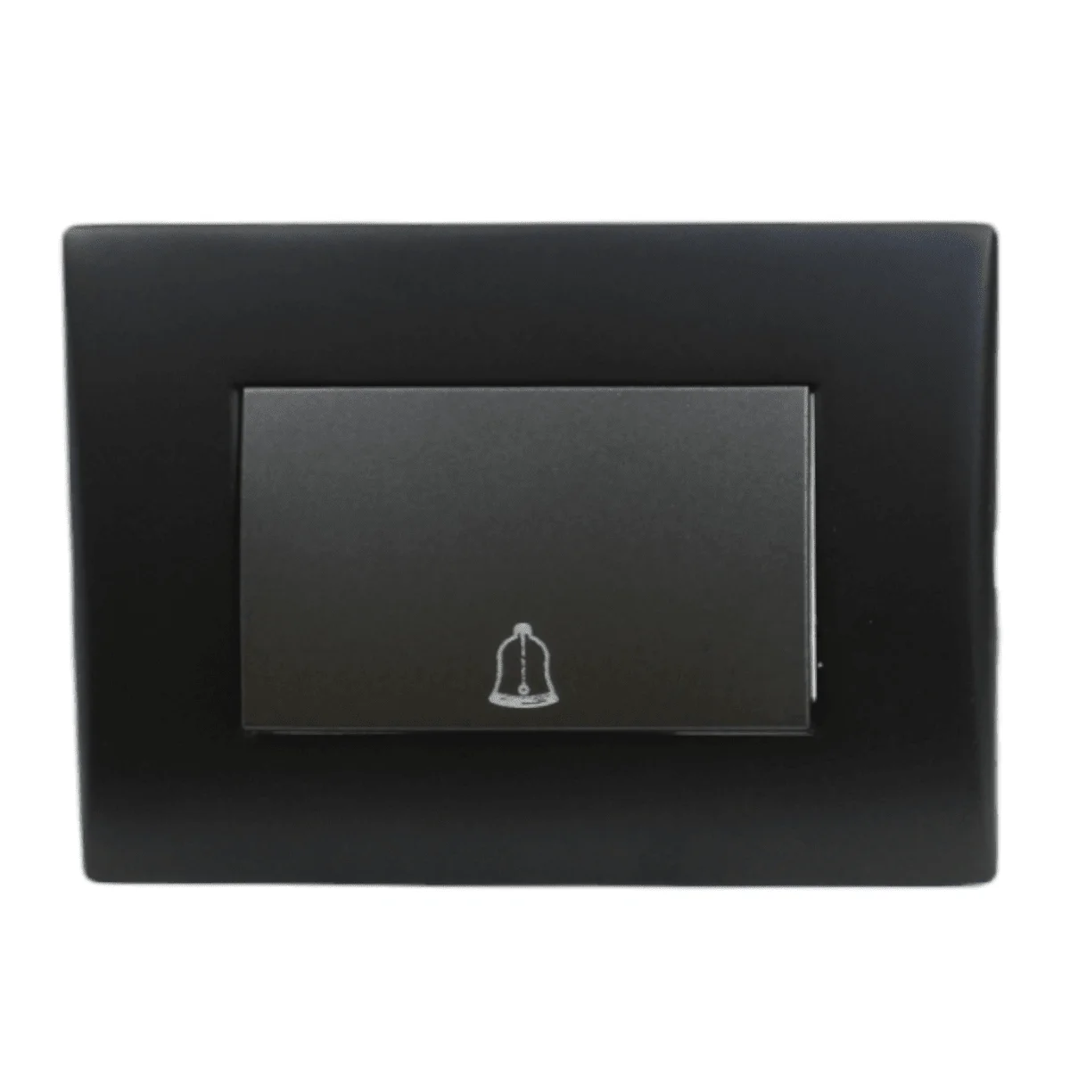 interruptor timbre teclon 73mm 10a black 5381144e - Imagen 2