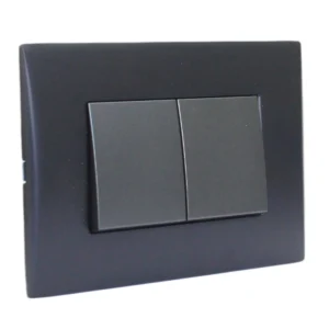 interruptor 9/15 modulo doble black 5381145e