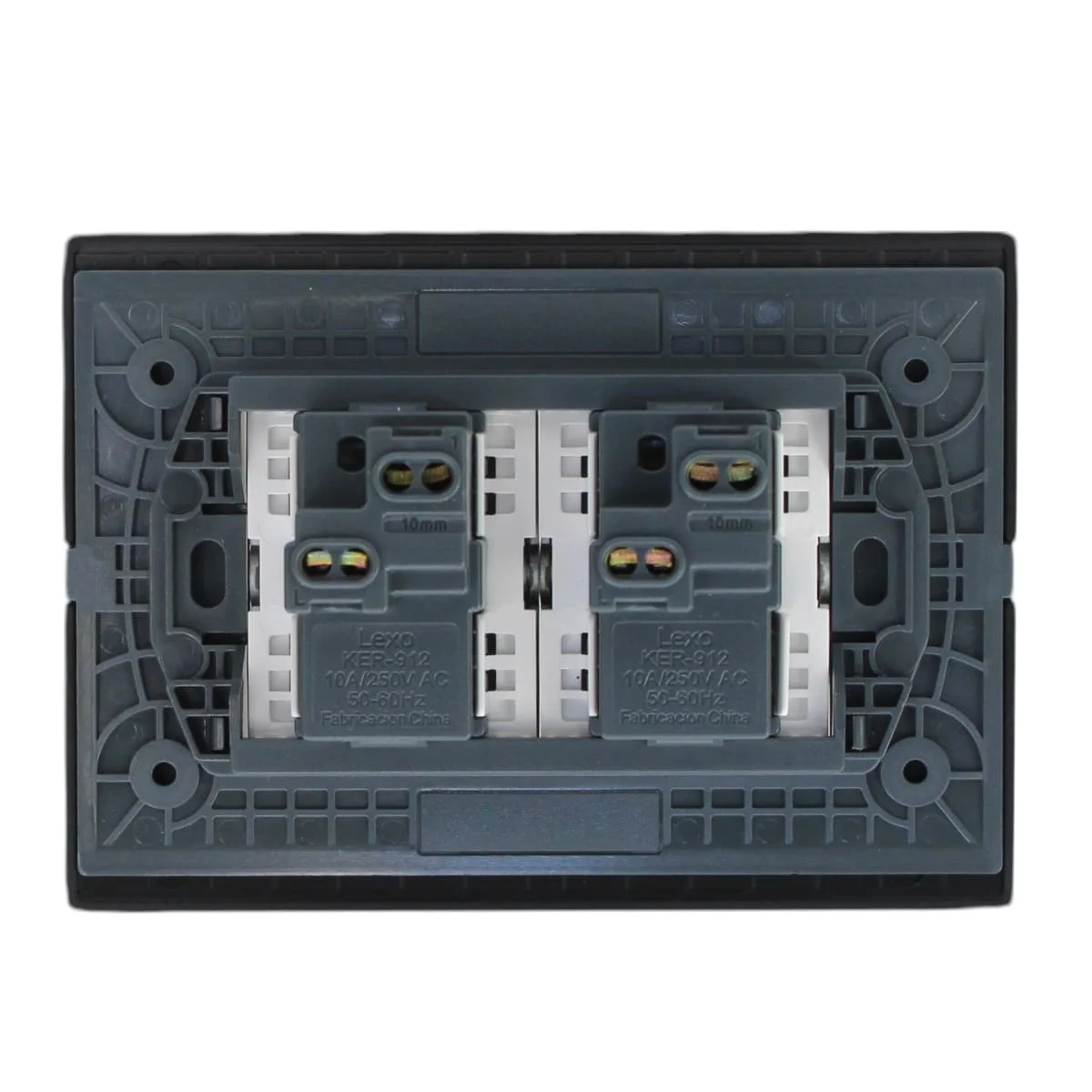 interruptor 9/15 modulo doble black 5381145e - Imagen 3