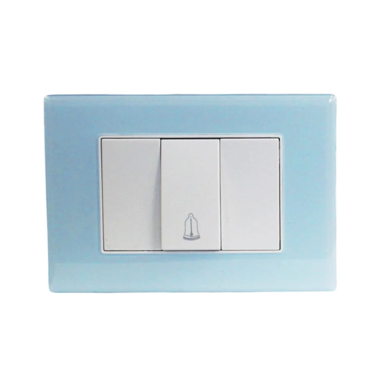 interruptor pulsador timbre 10a crystal 5581022e - Imagen 2