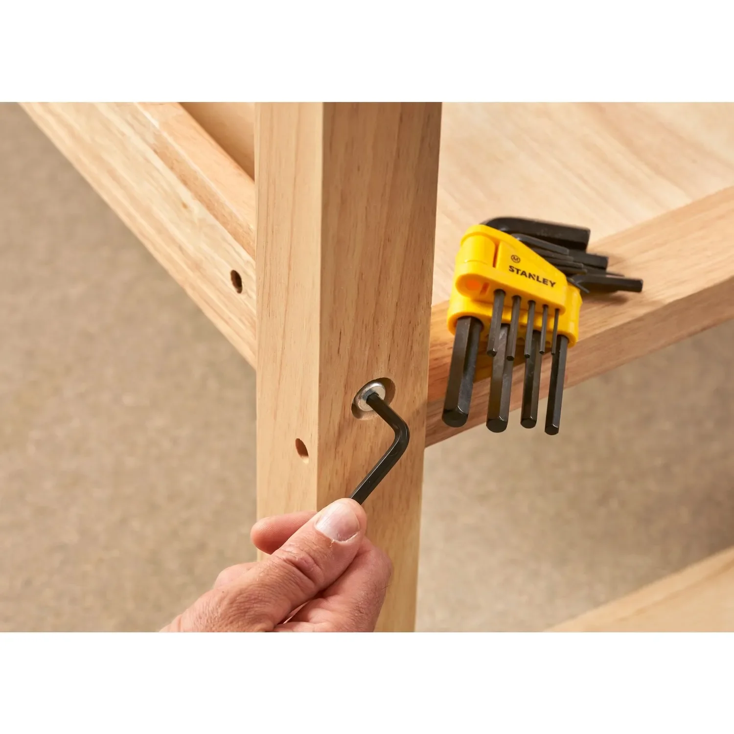 juego llave allen metrico stanley 69-253 - Imagen 5