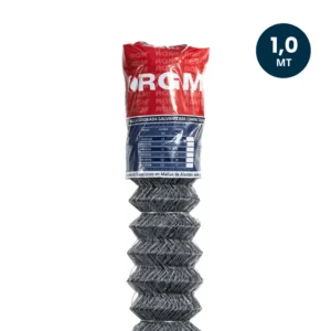 malla cuadrada galvanizada 1,0x25mt