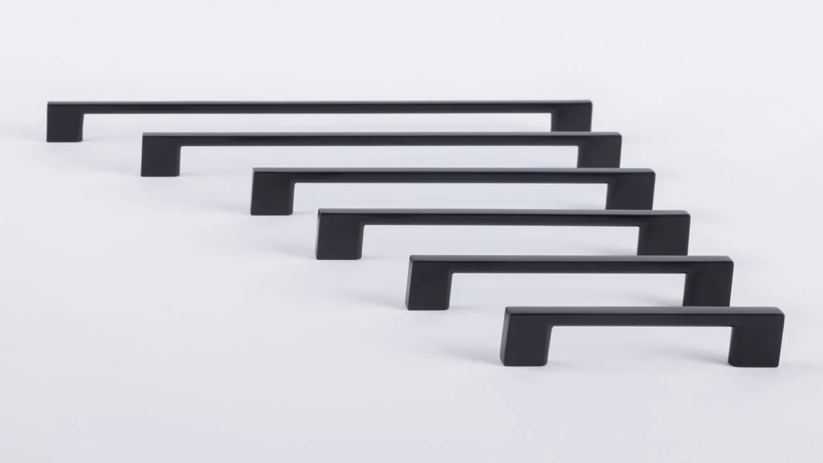 manilla forza 256 mm negro prisma - Imagen 3